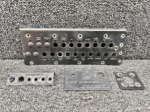 B490-2, B170-1, A938-2 Robinson R22 Breaker Panel Set (Minus Breakers)